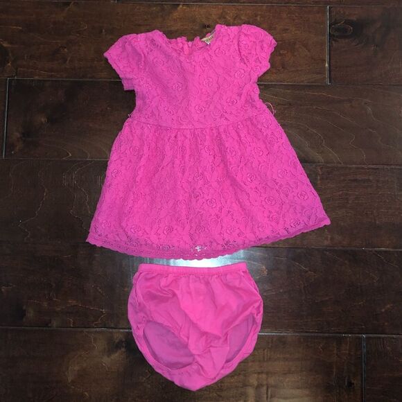 Guess pink lace dress - Picture 1 of 11